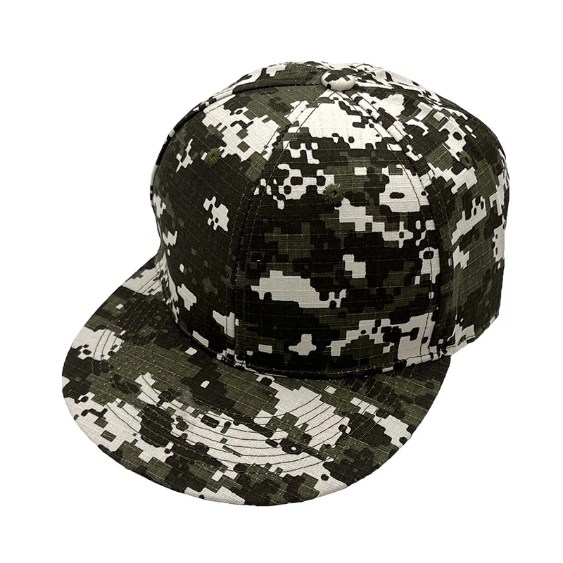 Topi Hip Hop Kamuflase Cetak D - Street Fashion Men 2025 ulasan dan harga