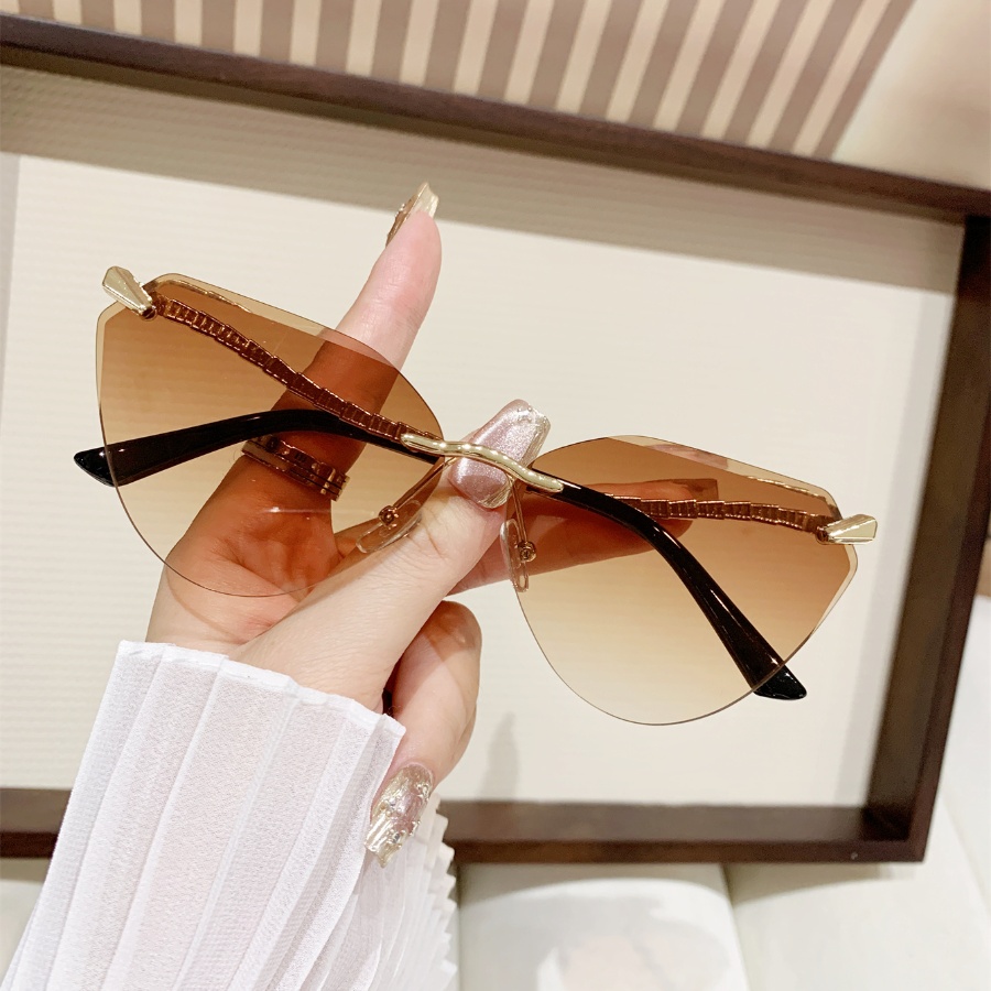1Pc Kacamata Fashion Wanita Ga - Street Fashion High End ulasan dan harga