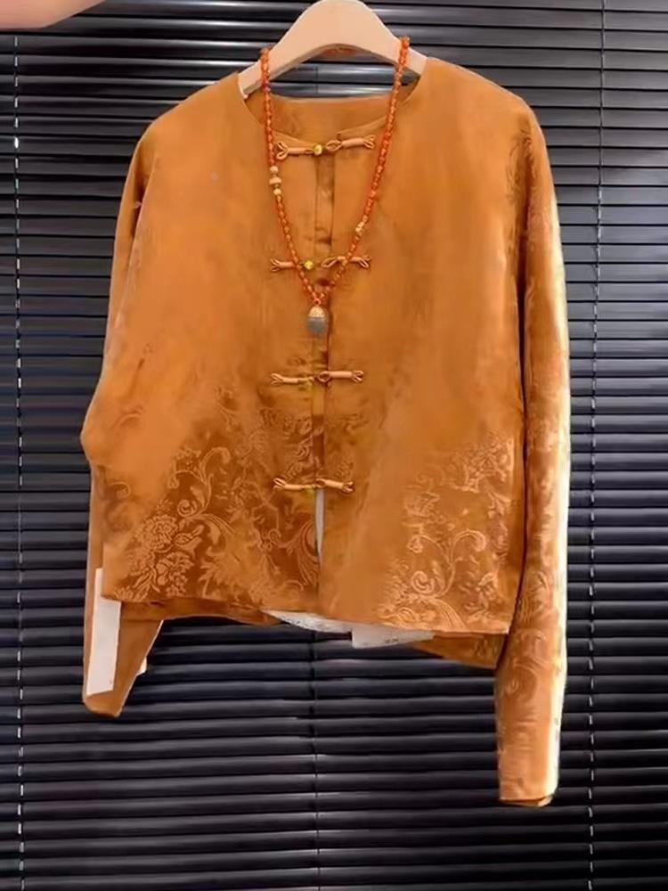 Atasan Song Jin Bordir Bunga O - Street Fashion High End ulasan dan harga