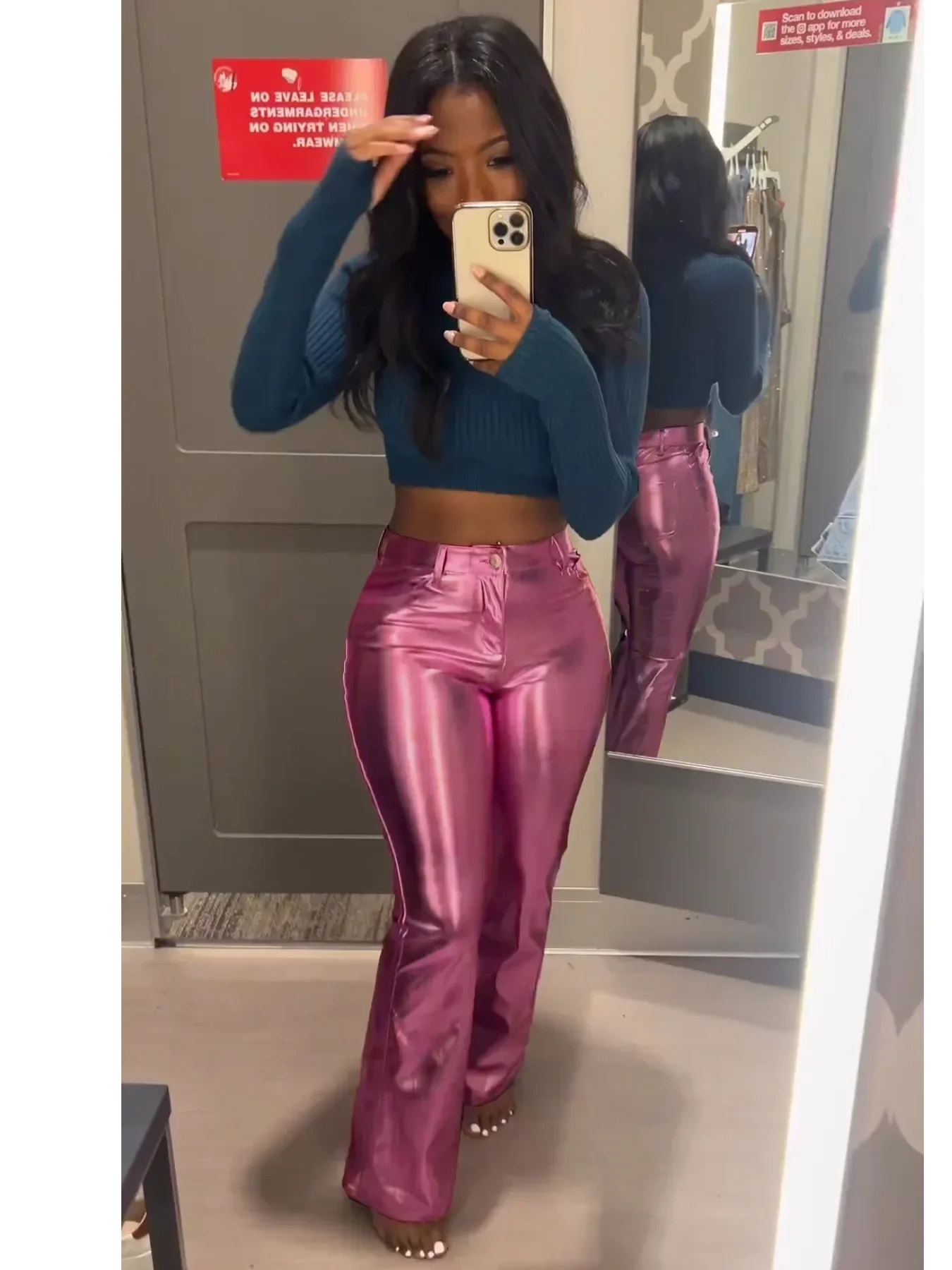 Celana legging wanita, celana  - Street Fashion Fall 2025 ulasan dan harga