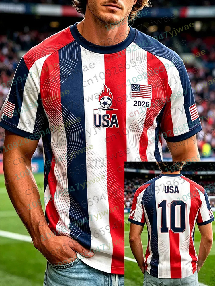 Jersey Sepak Bola Amerika 2026 - Street Fashion Usa ulasan dan harga